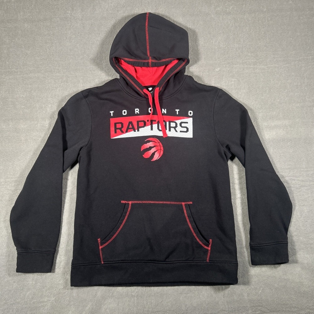 Toronto Raptors Fanatics Hoodie Mens NBA Basketball Large Black